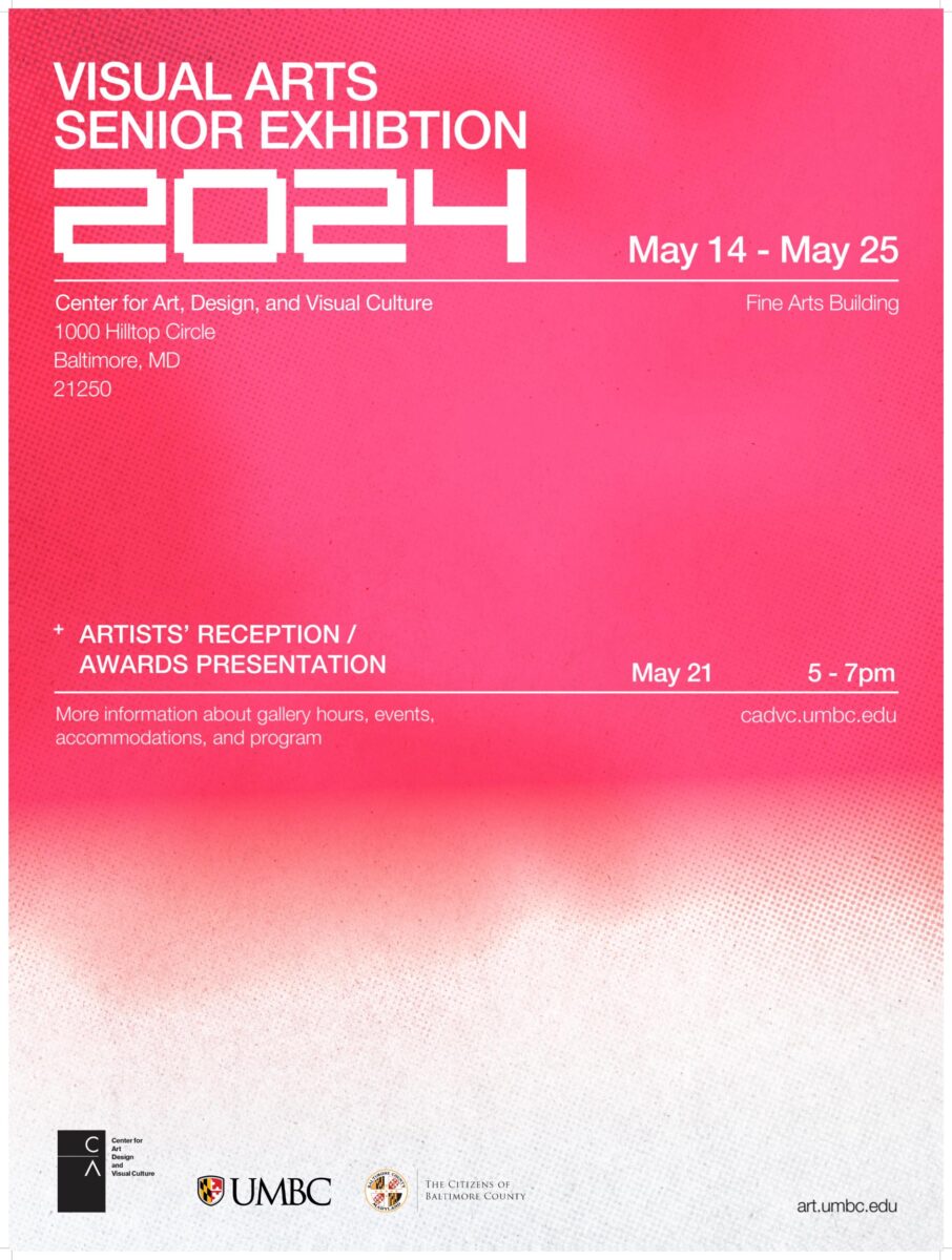 Poster for the 2024 Visual Arts Senior Exhibition.