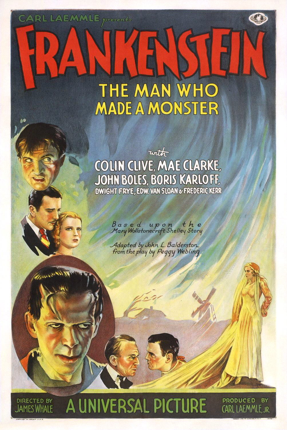 Poster, "Frankenstein," (1931) Courtesy of Photofest, Inc.