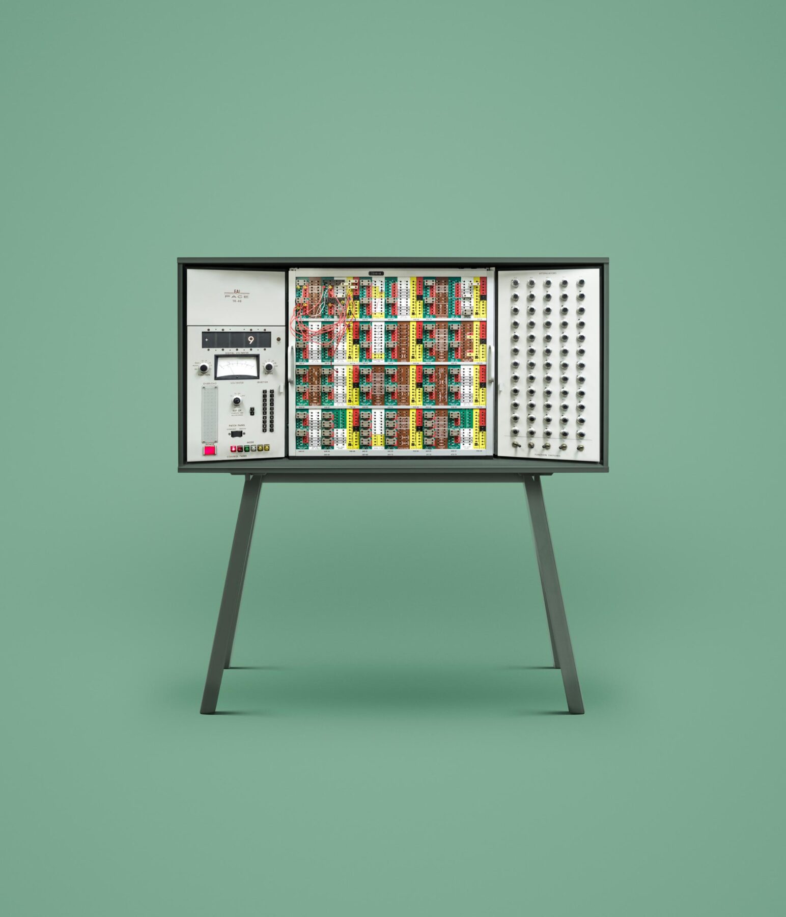 Photographic print titled The EAI Pace (TR 48), 1602 by James Ball, from the Guide to Computing series, 2016. Giclée print on Hahnemuhle Pearl fine-art paper, 20 × 24 inches including border (19.2 × 21.6 inch image area). Courtesy of Docubyte.