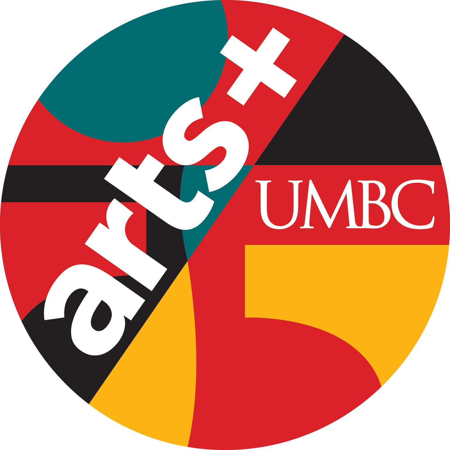Logo for the Arts+ Initiative at UMBC