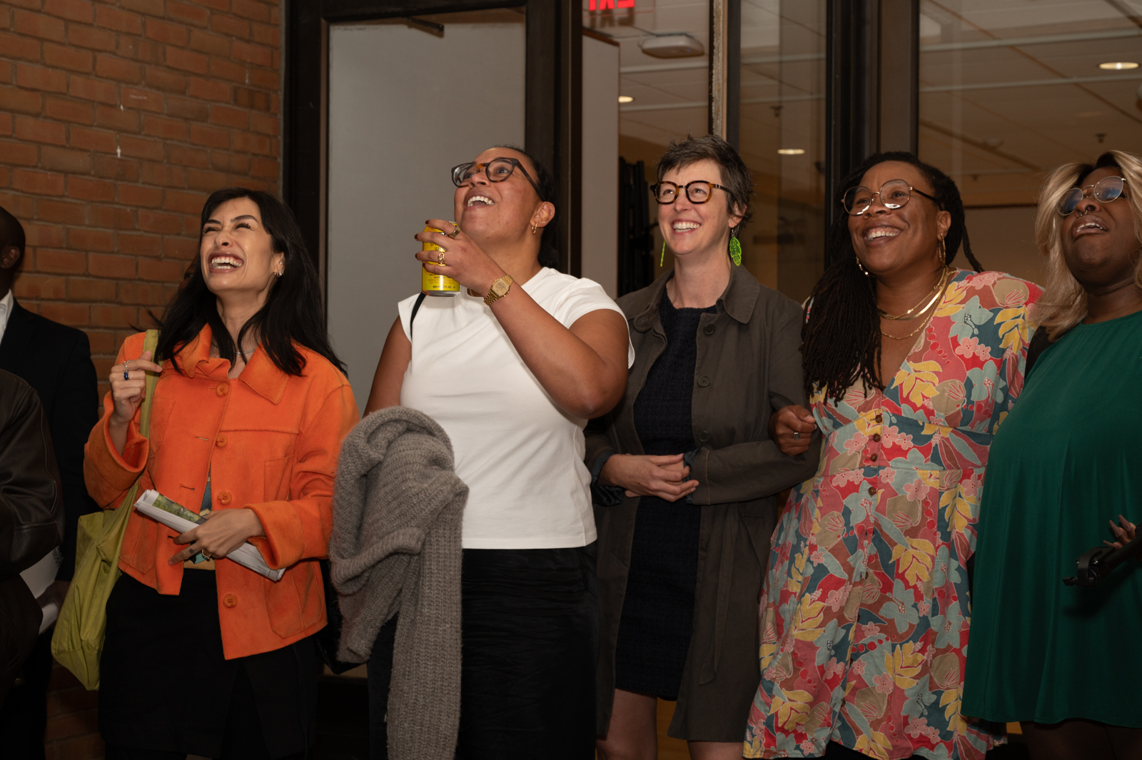 Viewers experience the Tommy Tonight exhibition projected in the CADVC amphitheater nightly